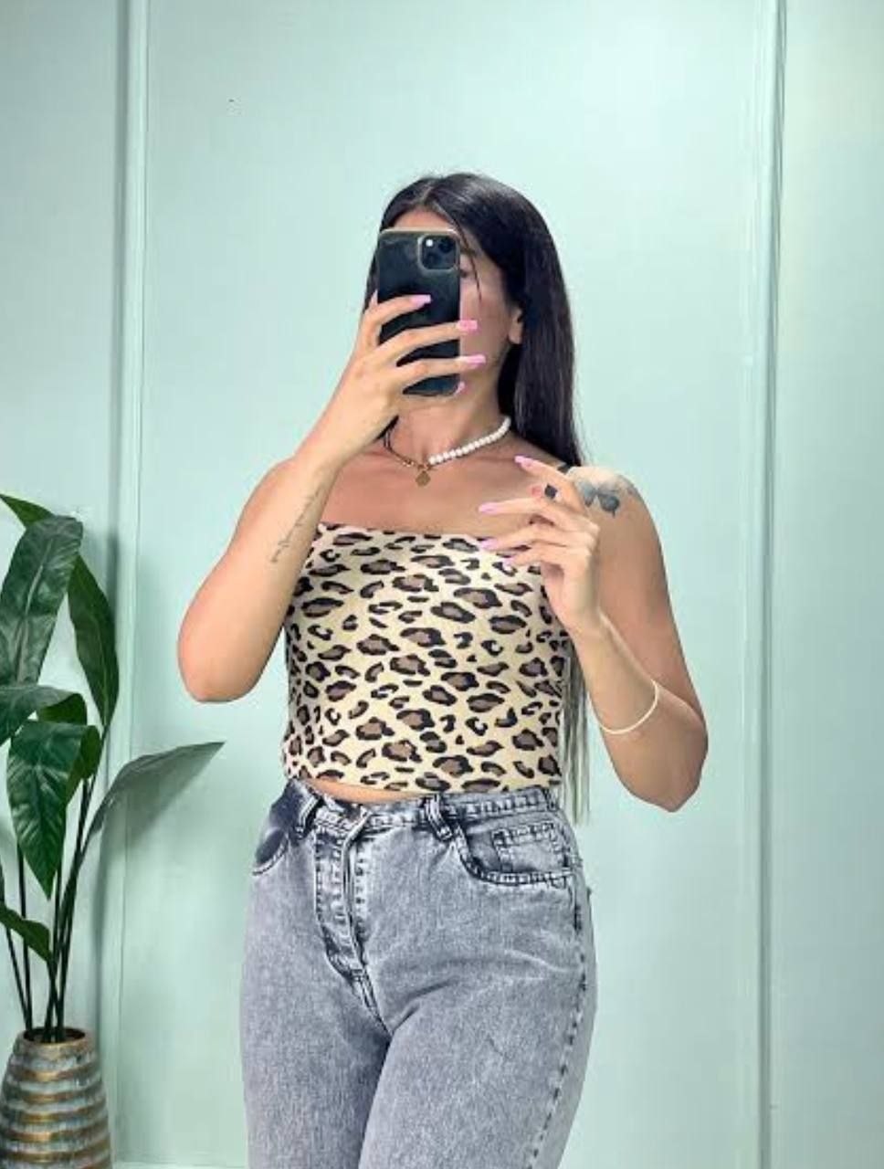 تاب بند ماکارونی پلنگی کد ۲۰۳۶