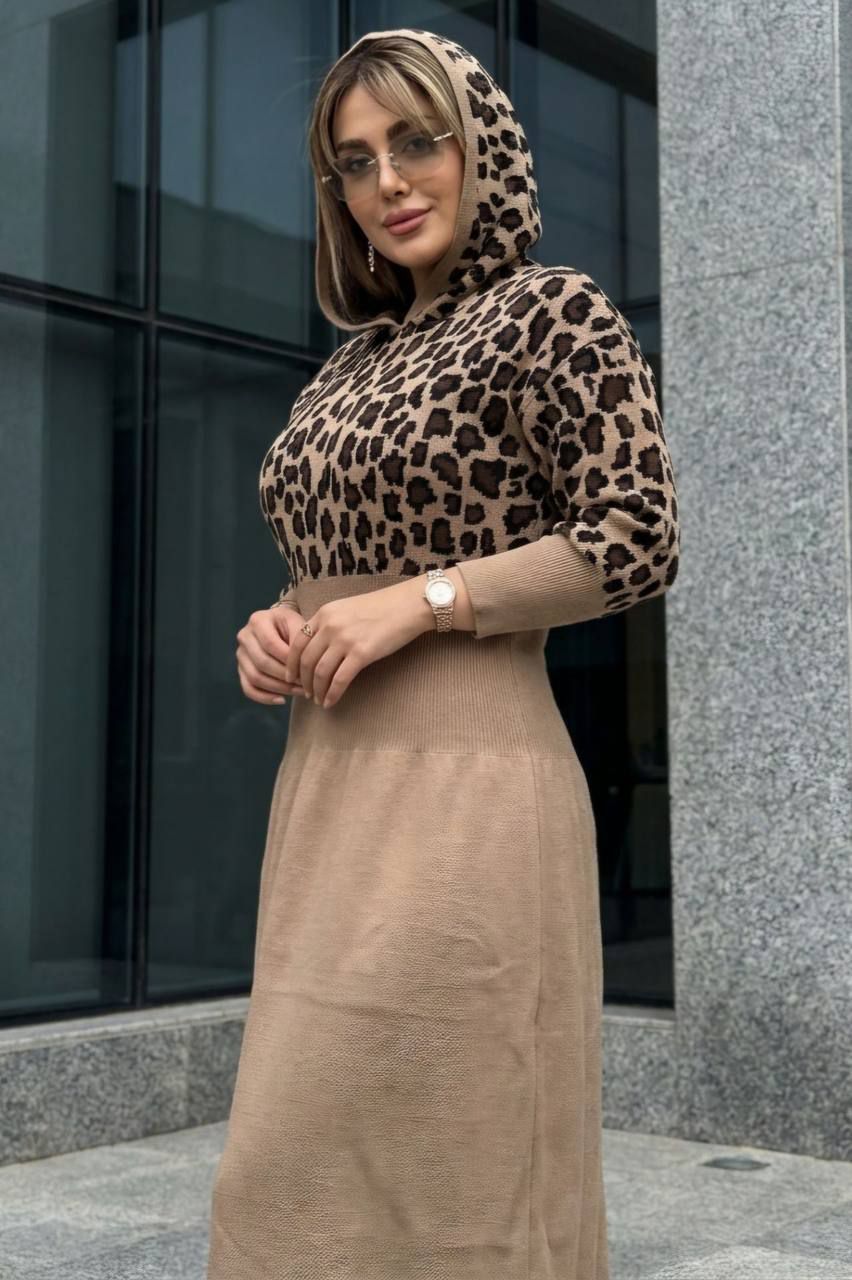 ست دو تیکه سارافون بافت کد ۲۱۱۷